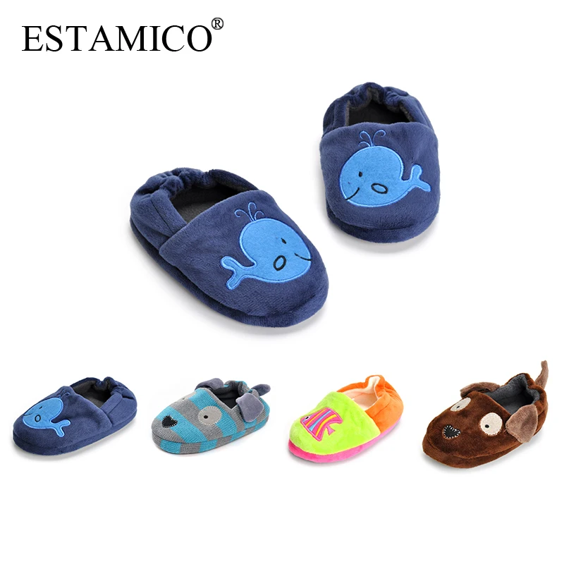 Baby Boy Warm Slippers Kids 3D Cartoon Animal Infant Home Shoes Doggy Blue Whale Anti-skid Toddler Shoes First Walkers Sneakers
Baby Boy Warm Slippers Kids 3D Cartoon Animal Infant Home Shoes Doggy Blue Whale Anti-skid Toddler Shoes First Walkers Sneakers