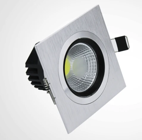 High Quality Recessed Square Double lamps Dimmable 10w COB LED downlight aluminum AC90V-260V FREE SHIPPING
High Quality Recessed Square Double lamps Dimmable 10w COB LED downlight aluminum AC90V-260V FREE SHIPPING