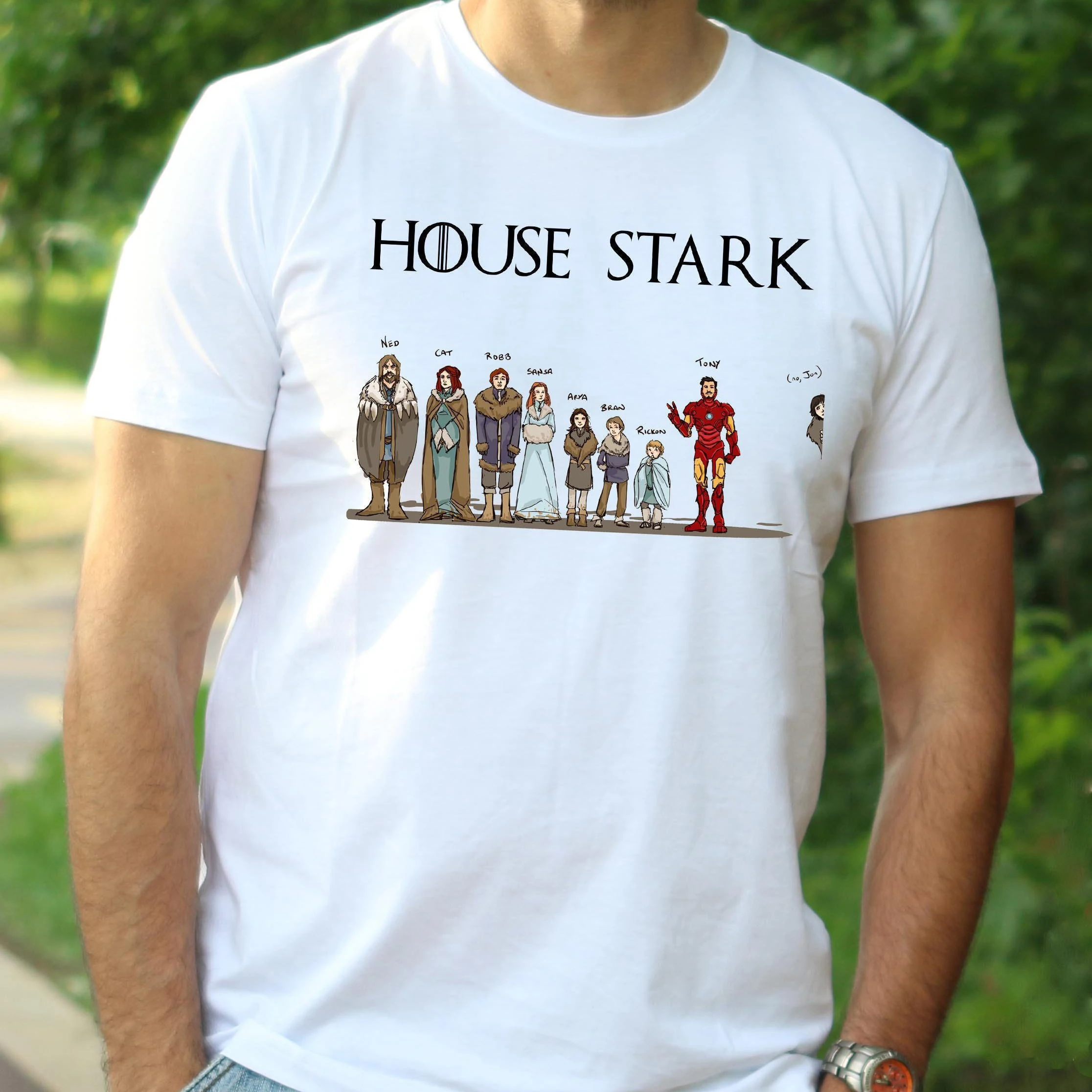 Game of Thrones Tony Stark House GOT Iron John Snow Fashion T-shirt for Men Harajuku Oversized T Shirt Streetwear Swag dHCP3005
Game of Thrones Tony Stark House GOT Iron John Snow Fashion T-shirt for Men Harajuku Oversized T Shirt Streetwear Swag dHCP3005