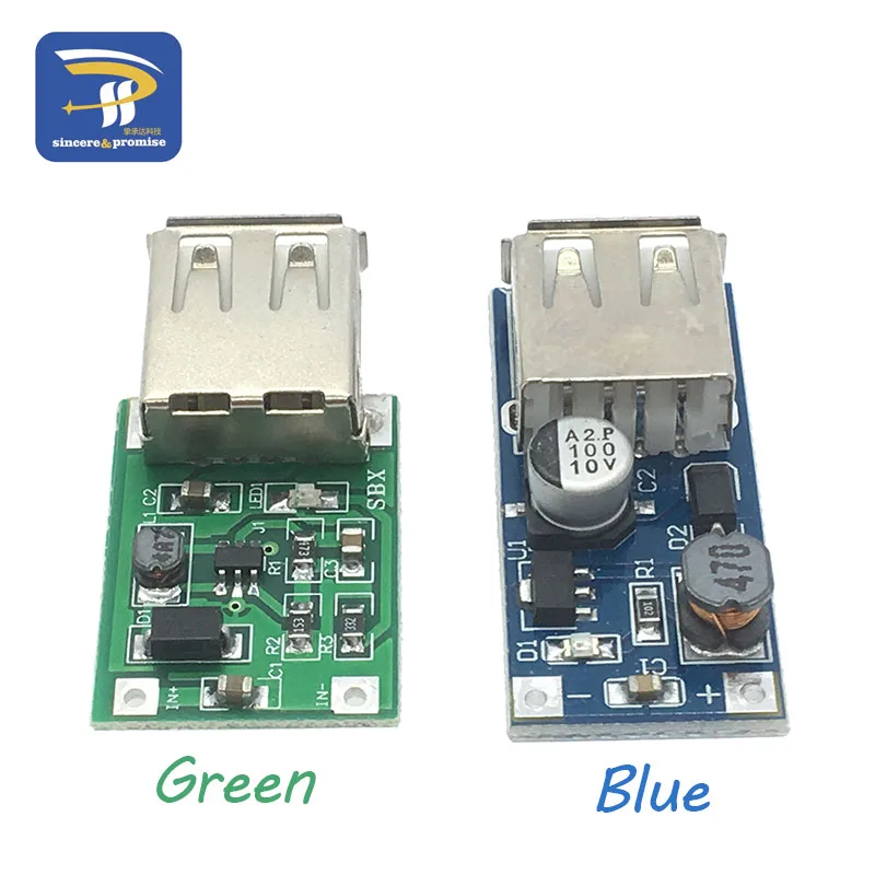 DC-DC Boost Module (0.9V ~ 5V) 600mA Boost Converter Step Up Module USB Mobile Power Boost Board
DC-DC Boost Module (0.9V ~ 5V) 600mA Boost Converter Step Up Module USB Mobile Power Boost Board