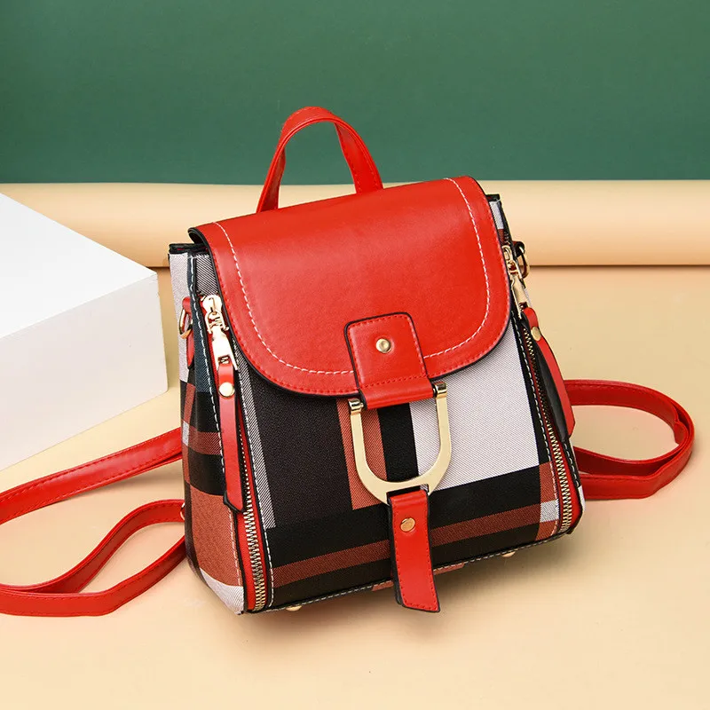 Designer Women Leather Backpacks Female PU Leather Schoolbags for Teenage Girls Female Rucksack Shoulder Bag Travel Knapsack
Designer Women Leather Backpacks Female PU Leather Schoolbags for Teenage Girls Female Rucksack Shoulder Bag Travel Knapsack