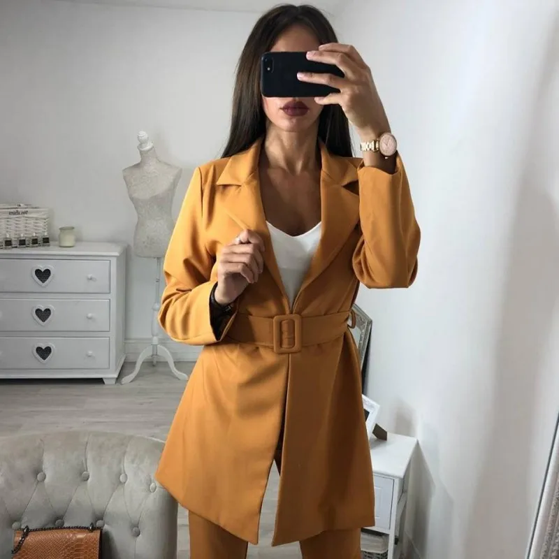 Women Blazer Jacket Fashion 2019 Brand None Button Work Office Lady Suit Casual Slim Business Female Blazer Coat Talever
Women Blazer Jacket Fashion 2019 Brand None Button Work Office Lady Suit Casual Slim Business Female Blazer Coat Talever