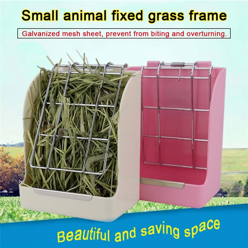 Rabbit Grass Feeder Spring Straw Frame Grass Basket Small Pet Guinea Pig Totoro Cage Accessories Fixed Food Container Bowl
Rabbit Grass Feeder Spring Straw Frame Grass Basket Small Pet Guinea Pig Totoro Cage Accessories Fixed Food Container Bowl