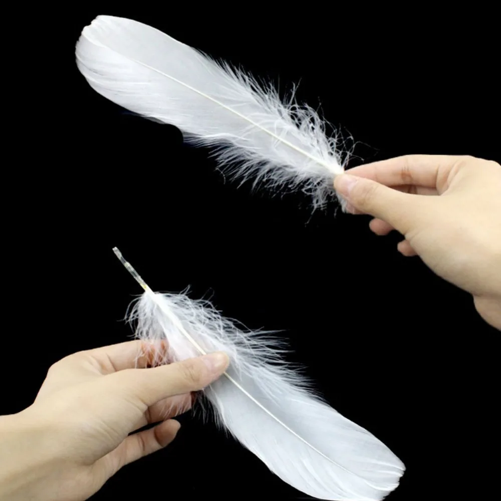 50pcs/lot Natural Black White Goose Feather 12-18cm For Craft Hats Embellishments Floral Arrangement Material Accessories
50pcs/lot Natural Black White Goose Feather 12-18cm For Craft Hats Embellishments Floral Arrangement Material Accessories