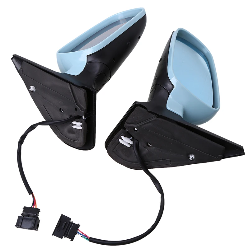 POSSBAY Blue Lens Right / Left Door Mirror Passenger Side Fit for VW Golf/R32/GTI/Rabbit 2004 Auto Replacement Car- styling
POSSBAY Blue Lens Right / Left Door Mirror Passenger Side Fit for VW Golf/R32/GTI/Rabbit 2004 Auto Replacement Car- styling