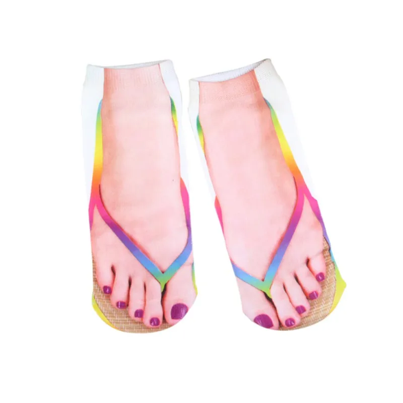 Unisex Women Men 3D Flip Flops Print Boat Socks 1 Pair Funny Casual Personality Comfortable Sock New Design Low Cut Ankle Socks
Unisex Women Men 3D Flip Flops Print Boat Socks 1 Pair Funny Casual Personality Comfortable Sock New Design Low Cut Ankle Socks
