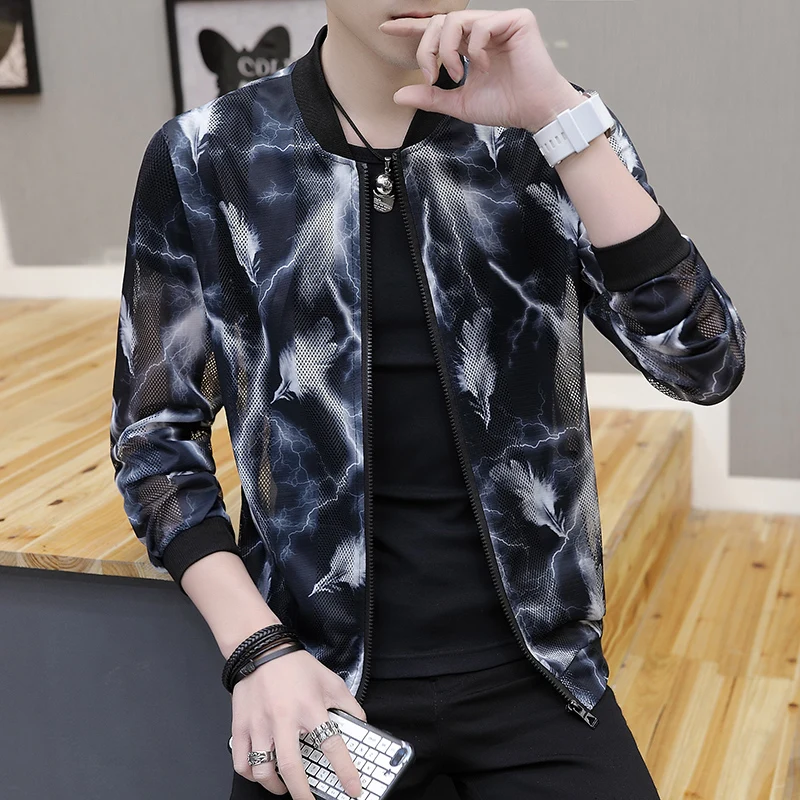 New Brand Summer Men Jacket Thin Basketballl Coats man Slim streetwear windbreaker jacket Fashion Casual Zipper men coat
New Brand Summer Men Jacket Thin Basketballl Coats man Slim streetwear windbreaker jacket Fashion Casual Zipper men coat