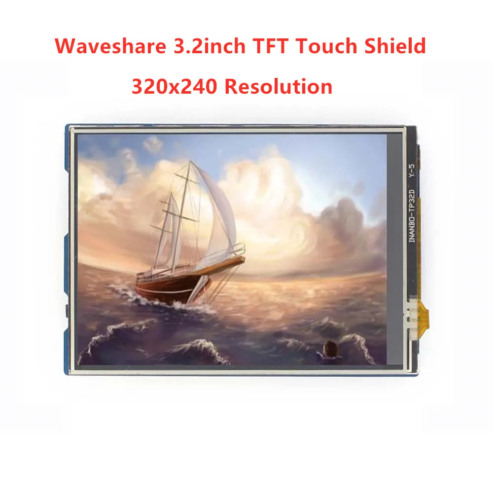 3.2inch Touch LCD Shield for Arduino Resistive touch screen TFT LCD Standard Arduino interface Controlled via SPI Micro SD slot
3.2inch Touch LCD Shield for Arduino Resistive touch screen TFT LCD Standard Arduino interface Controlled via SPI Micro SD slot