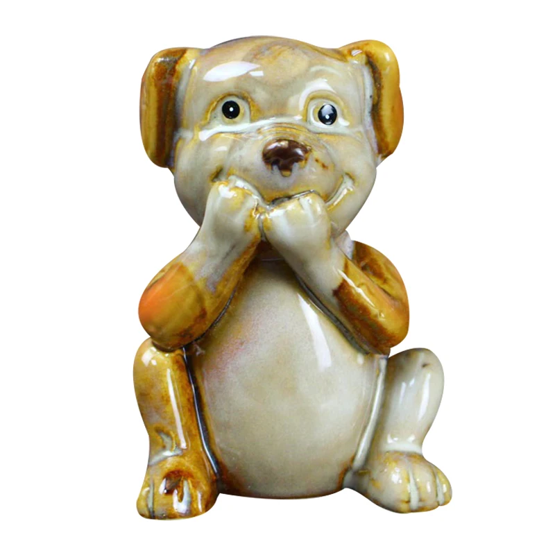 European Ceramic Dog Family Ornaments Do not See Speak Listen Handwork Dog Figurine Table Craft Miniature Home Decor Accessories
European Ceramic Dog Family Ornaments Do not See Speak Listen Handwork Dog Figurine Table Craft Miniature Home Decor Accessories