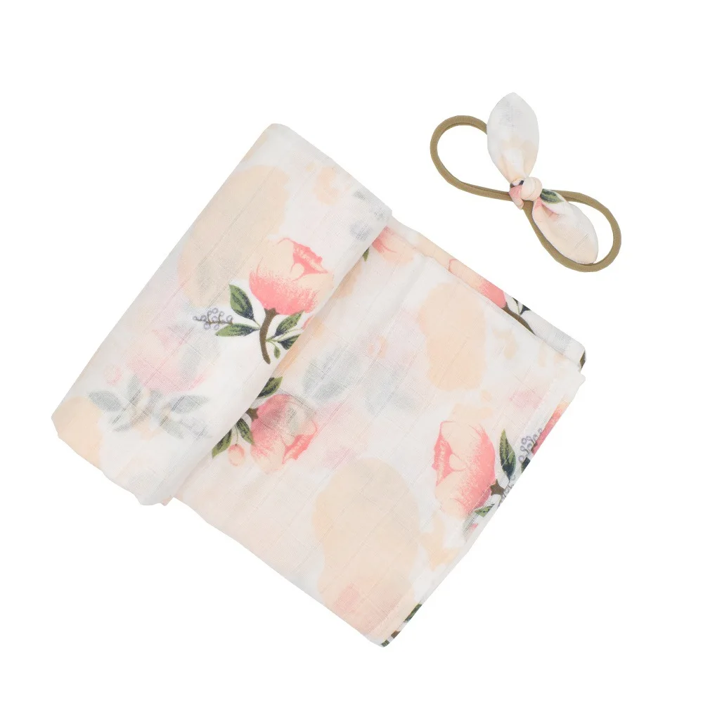 Ylsteed 2Pcs Muslin Swaddle Blankets Headband Set Soft 100% Cotton Newborn Receiving Blankets Infant Swaddling Wrap Sleepsack
Ylsteed 2Pcs Muslin Swaddle Blankets Headband Set Soft 100% Cotton Newborn Receiving Blankets Infant Swaddling Wrap Sleepsack