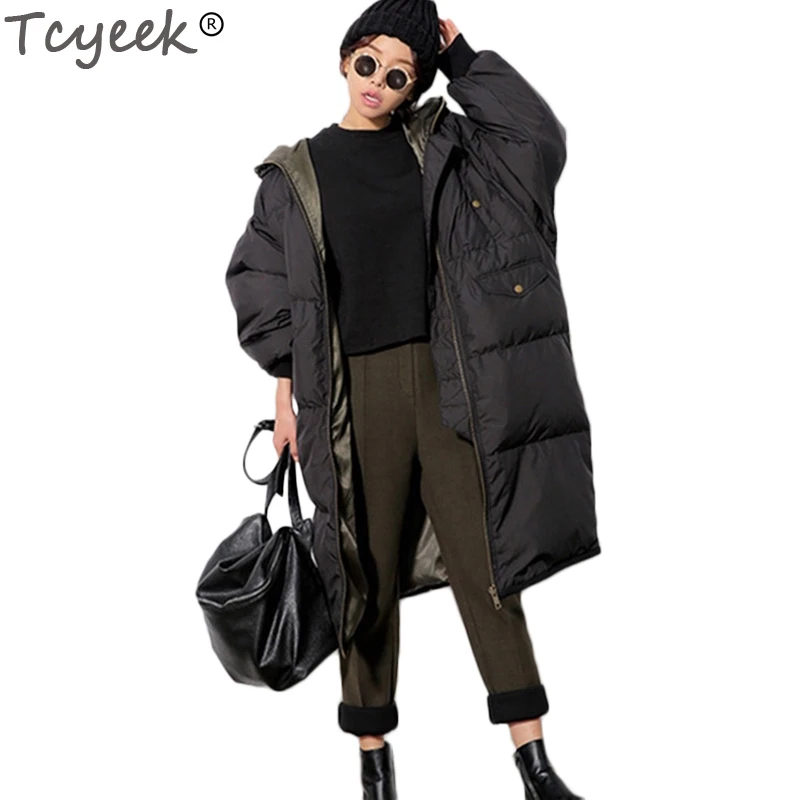 Tcyeek Womens Winter Jackets And Coats Thick Warm Hooded Down Cotton Padded Parkas For Women's Winter Jacket Plus Size 4XL YYJ22
Tcyeek Womens Winter Jackets And Coats Thick Warm Hooded Down Cotton Padded Parkas For Women's Winter Jacket Plus Size 4XL YYJ22