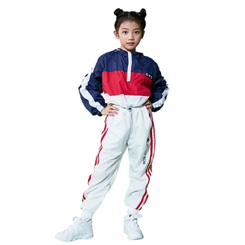 Girls Jazz Dance Costume Loose Hip Pop Rave Clothing Long Sleeve Kids Street Dance Modern Dancing Practice Dance Wear DC1081
Girls Jazz Dance Costume Loose Hip Pop Rave Clothing Long Sleeve Kids Street Dance Modern Dancing Practice Dance Wear DC1081