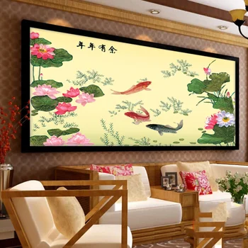 Nine Fish Lotus DIY 3d Cross Stitch Kit Needlework Unfinished Ribbon Embroidery Painting Stitching Set Craft Gift Wall Art Decor
Nine Fish Lotus DIY 3d Cross Stitch Kit Needlework Unfinished Ribbon Embroidery Painting Stitching Set Craft Gift Wall Art Decor