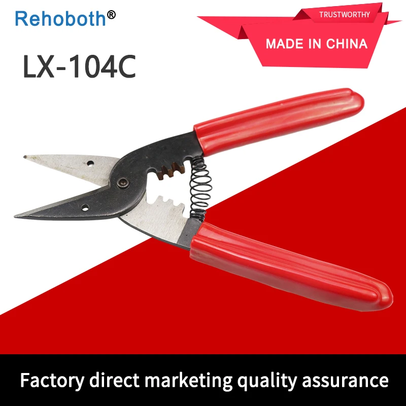 1Pcs LX 104C Electronic Diagonal Pliers Mini Side Cutting Crimping Nippers Multifunction Hand Tools Nippers Wire Cutter
1Pcs LX 104C Electronic Diagonal Pliers Mini Side Cutting Crimping Nippers Multifunction Hand Tools Nippers Wire Cutter