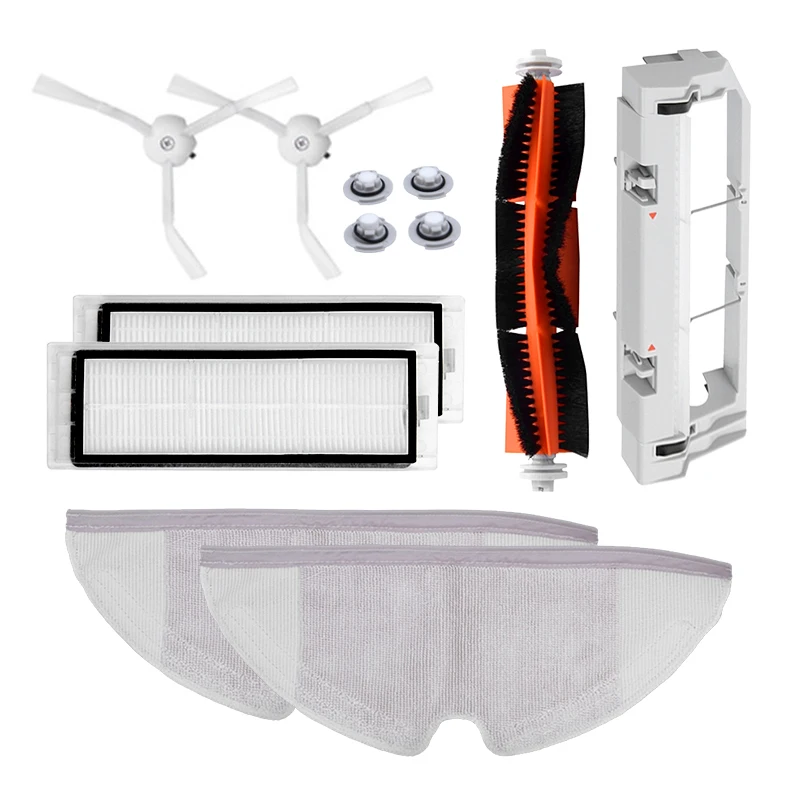 Vacuum Cleaner Spare Parts Kits Suitable for Xiaomi Roborock Robot S50 S51 Mop Cloths Wet Mopping filter Side Brush Roll Brush
Vacuum Cleaner Spare Parts Kits Suitable for Xiaomi Roborock Robot S50 S51 Mop Cloths Wet Mopping filter Side Brush Roll Brush
