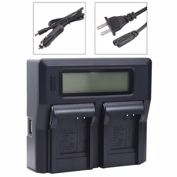 DSTE LCD68A Dual Battery Charger with USB Port for Panasonic CGA-S005E S007E S008E
DSTE LCD68A Dual Battery Charger with USB Port for Panasonic CGA-S005E S007E S008E