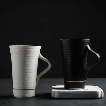 Simple Black White Ceramic Mug Japanese-style Lover's Gift Morning Mug Milk Coffee Tea Breakfast Porcelain Cup Wedding Gift Cup
Simple Black White Ceramic Mug Japanese-style Lover's Gift Morning Mug Milk Coffee Tea Breakfast Porcelain Cup Wedding Gift Cup