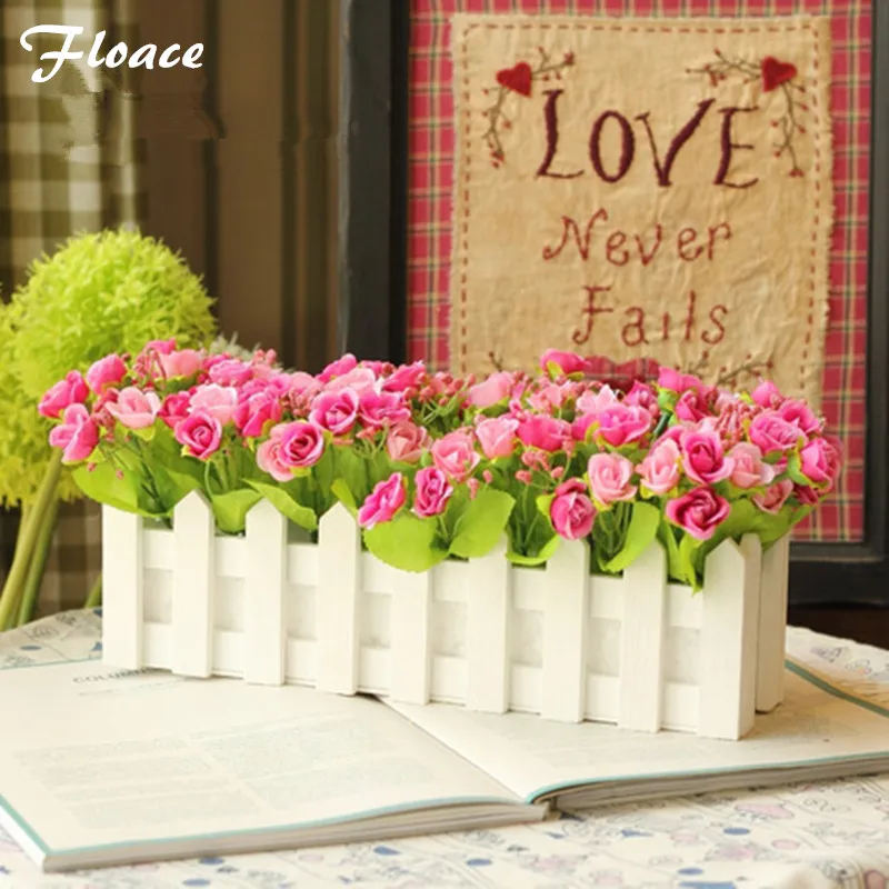 Floace Artificial flowers decorative furnishings diamond rose bud 30cm fence floral suit FL130011
Floace Artificial flowers decorative furnishings diamond rose bud 30cm fence floral suit FL130011