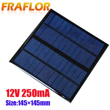 5pcs/lot Wholesale 3W 12V Mini Solar Cell DIY Polycrystalline Solar Panel Solar Power Battery Charger 145*145 Free Shipping
5pcs/lot Wholesale 3W 12V Mini Solar Cell DIY Polycrystalline Solar Panel Solar Power Battery Charger 145*145 Free Shipping