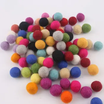 Wool Felt Balls beads 100pc 2cm 100% kids Handmade Beaded Assorted Light And Bright Mix Colors Home Decor Wall Baby Shower Gifts
Wool Felt Balls beads 100pc 2cm 100% kids Handmade Beaded Assorted Light And Bright Mix Colors Home Decor Wall Baby Shower Gifts