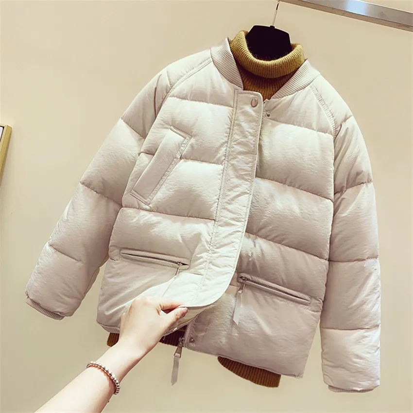 Gowyimmes Autumn women stand collar long sleeve short paragraph cotton padded jacket Parkas female coat woman Winter jacket 360
Gowyimmes Autumn women stand collar long sleeve short paragraph cotton padded jacket Parkas female coat woman Winter jacket 360