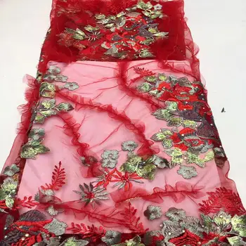 Latest 3D Flowers African Tulle Lace Net Embroidery For Women Wedding High Quality Nigerian Mesh Lace Fabrics 5Yards/Lot A2149
Latest 3D Flowers African Tulle Lace Net Embroidery For Women Wedding High Quality Nigerian Mesh Lace Fabrics 5Yards/Lot A2149