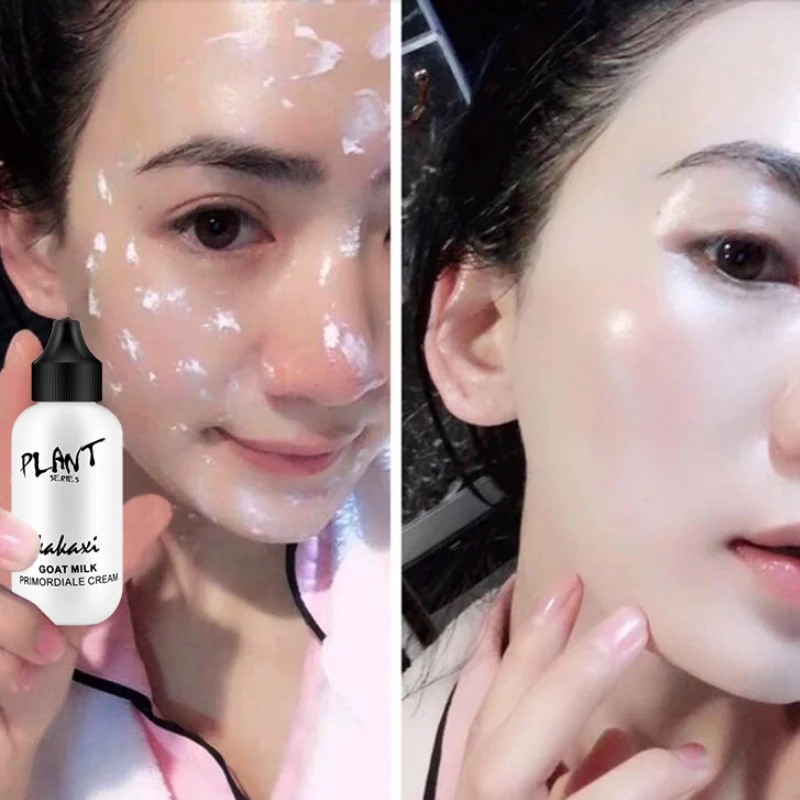 Lazy Face Foundation Cream Goat Milk Revitalizing Full Coverage Moisturizing Professional Makeup Base Brighten Cover Dark Circle
Lazy Face Foundation Cream Goat Milk Revitalizing Full Coverage Moisturizing Professional Makeup Base Brighten Cover Dark Circle
