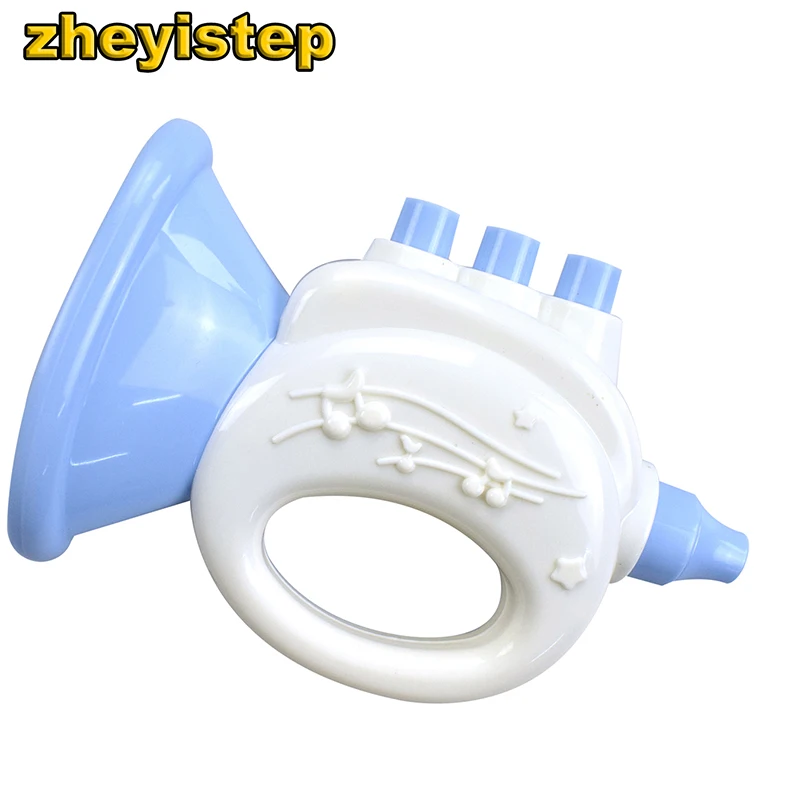 Cute Imitation Trumpet Toy Baby Rattle Molar Plastic Ring Bed Bell Ring Newborn Toys 0-12 Months Baby Educational Toys
Cute Imitation Trumpet Toy Baby Rattle Molar Plastic Ring Bed Bell Ring Newborn Toys 0-12 Months Baby Educational Toys