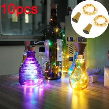 10PCS Solar Cork Shaped LED String Light Copper Wire String Holiday Outdoor Fairy Lights For Christmas Party Wedding Decoration
10PCS Solar Cork Shaped LED String Light Copper Wire String Holiday Outdoor Fairy Lights For Christmas Party Wedding Decoration