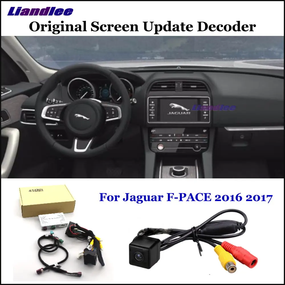 Liandlee Car Original Screen Update System For Jaguar F-PACE 2016 2017 Rear Reverse Parking Camera Digital Decoder Display Plus
Liandlee Car Original Screen Update System For Jaguar F-PACE 2016 2017 Rear Reverse Parking Camera Digital Decoder Display Plus