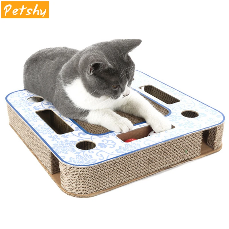 Petshy Cat Scratch Board Durable Pet Scratcher Pad Bed Mat with Catnip Kitten Cats Sisal Hemp Grinding Nail Board Claw Care Toy
Petshy Cat Scratch Board Durable Pet Scratcher Pad Bed Mat with Catnip Kitten Cats Sisal Hemp Grinding Nail Board Claw Care Toy