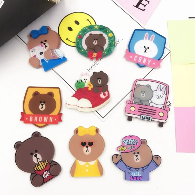 1PCS Kawaii Funny brown bear badge popular Anime cartoon Acrylic Brooch Badges on Backpack Brooches Pins Clothing Icon
1PCS Kawaii Funny brown bear badge popular Anime cartoon Acrylic Brooch Badges on Backpack Brooches Pins Clothing Icon
