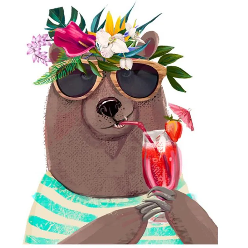Bear summer PVC Patch deal with it Clothes Heat Transfer Printing T shirt Women iron on patches for clothing girl cute Stickers
Bear summer PVC Patch deal with it Clothes Heat Transfer Printing T shirt Women iron on patches for clothing girl cute Stickers