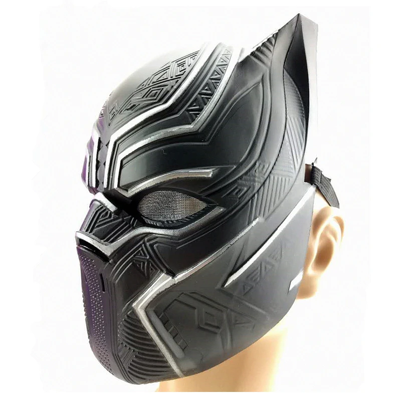 Black Panther Mask Captain America Cosplay Animal Masks Airsoft Cs go Protective costume game Marvel Heroes Fightin DC paintball
Black Panther Mask Captain America Cosplay Animal Masks Airsoft Cs go Protective costume game Marvel Heroes Fightin DC paintball