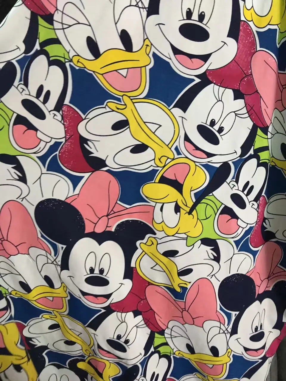 50*170cm Cartoon Mickey Daisy Duck Family Elasticity Lycra knitted Cotton fabric For Sewing diy Handmade Patchwork Child jacket
50*170cm Cartoon Mickey Daisy Duck Family Elasticity Lycra knitted Cotton fabric For Sewing diy Handmade Patchwork Child jacket