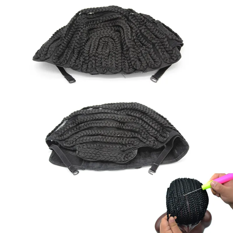 1pcs Adjustable Cornrow Cap For Weave Crochet Braid Wig Caps For Making Wigs Top Quality Weaving Braid Black Color Cap Wig Net
1pcs Adjustable Cornrow Cap For Weave Crochet Braid Wig Caps For Making Wigs Top Quality Weaving Braid Black Color Cap Wig Net