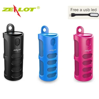 Zealot S8 Outdoor Super Bass Bluetooth Speaker 4000mAh Power Bank Portable Wireless 3D Stereo Music Bike Car Speaker Subwoofer
Zealot S8 Outdoor Super Bass Bluetooth Speaker 4000mAh Power Bank Portable Wireless 3D Stereo Music Bike Car Speaker Subwoofer