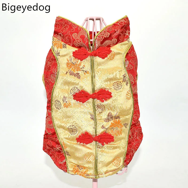 Bigeyeydog New Year Pet Costume Chinese Spring Festival Dog Clothes Tang Suit Winter Dog Coat Jacket Apparel
Bigeyeydog New Year Pet Costume Chinese Spring Festival Dog Clothes Tang Suit Winter Dog Coat Jacket Apparel