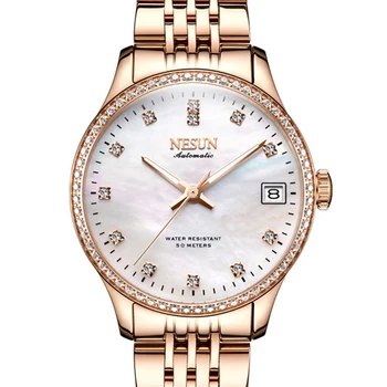 NESUN Switzerland Women Watch Top Luxury Brand Clock Japan MIYOTA Automatic MOVT Wrist Waterproof Diamond Ladies Watch N9202-4
NESUN Switzerland Women Watch Top Luxury Brand Clock Japan MIYOTA Automatic MOVT Wrist Waterproof Diamond Ladies Watch N9202-4