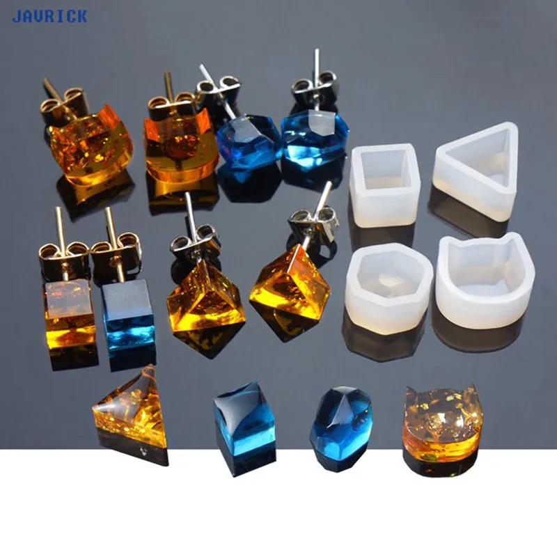 JAVRICK DIY Silicone Earring Ear Stud Mold Making Jewelry Resin Casting Mould Craft Tool
JAVRICK DIY Silicone Earring Ear Stud Mold Making Jewelry Resin Casting Mould Craft Tool