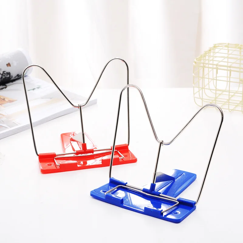 1pc Portable Foldable Bookend Stand Adjustable Reading Book Stand Document Holder Eye Protection Desk Stands for Books
1pc Portable Foldable Bookend Stand Adjustable Reading Book Stand Document Holder Eye Protection Desk Stands for Books