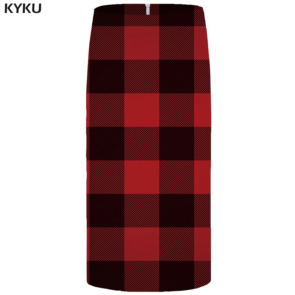 KYKU Lattice Skirts Women Red Casual Office Skirt Beautiful 3d Printed Gothic Pencil Party Ladies Skirts Womens Korean 2018 New
KYKU Lattice Skirts Women Red Casual Office Skirt Beautiful 3d Printed Gothic Pencil Party Ladies Skirts Womens Korean 2018 New