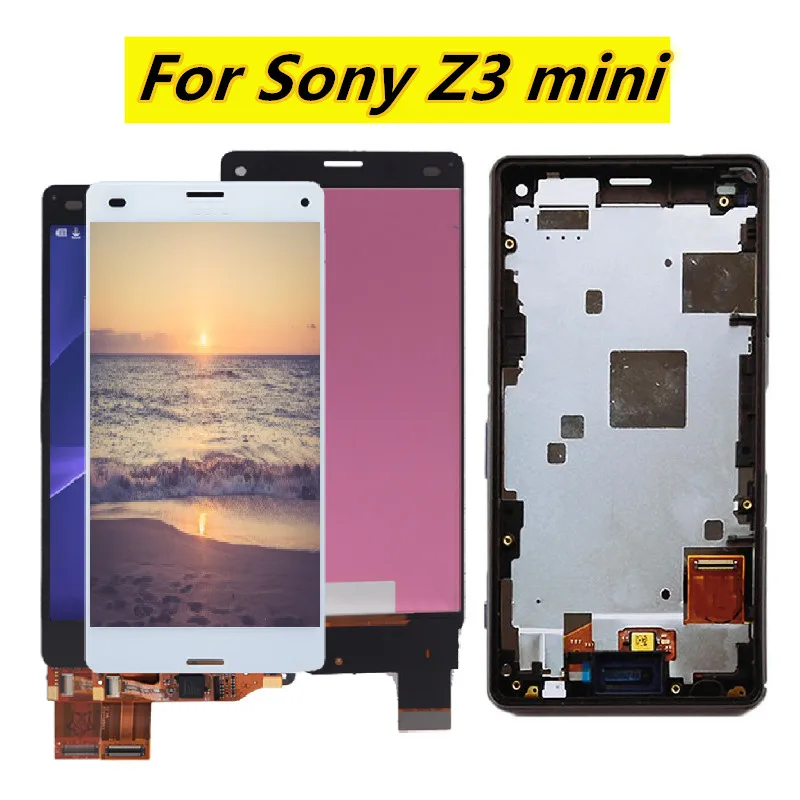 Tested For SONY Xperia Z3 Compact Display Frame Z3 Mini D5803 D5833 Digitizer For SONY Xperia Z3 Compact LCD Screen Display
Tested For SONY Xperia Z3 Compact Display Frame Z3 Mini D5803 D5833 Digitizer For SONY Xperia Z3 Compact LCD Screen Display