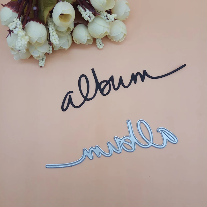 Album Word Sentiment 2018 New Arrival Cutting Dies Punch Scrapbooking Dies Metal Embossing Stamps and die for Card Making
Album Word Sentiment 2018 New Arrival Cutting Dies Punch Scrapbooking Dies Metal Embossing Stamps and die for Card Making