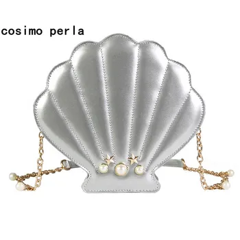 Pearl Shell Chain Crossbody Bags for Women 2020 Purse Lolita Lady Mini Patent Leather Glossy Small New Trendy Handbags
Pearl Shell Chain Crossbody Bags for Women 2020 Purse Lolita Lady Mini Patent Leather Glossy Small New Trendy Handbags