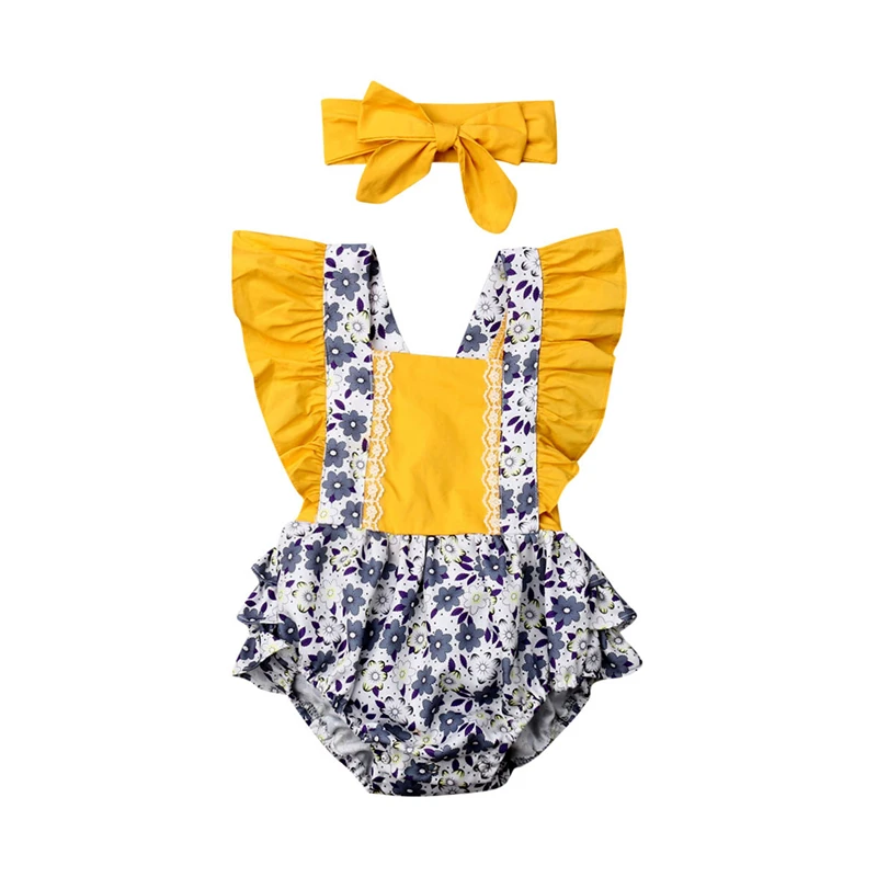 Newborn Baby Girl Floral Lace Romper Playsuit Jumpsuit+Headband Outfit Toddler Kids Summer Rompers Ruffles Tutu Sunsuit Clothes
Newborn Baby Girl Floral Lace Romper Playsuit Jumpsuit+Headband Outfit Toddler Kids Summer Rompers Ruffles Tutu Sunsuit Clothes