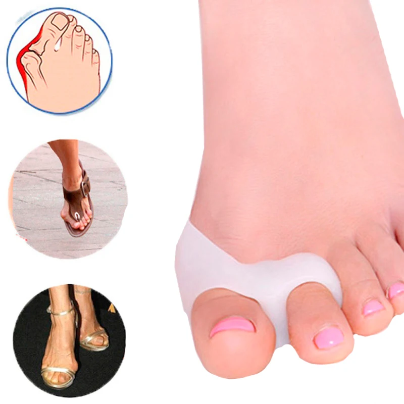 2 Pair Hallux Valgus Corrector Beetle-crusher Bone Ectropion Adjusetr Toe Separator Outer Appliance Foot Care Bunion Corrector
2 Pair Hallux Valgus Corrector Beetle-crusher Bone Ectropion Adjusetr Toe Separator Outer Appliance Foot Care Bunion Corrector
