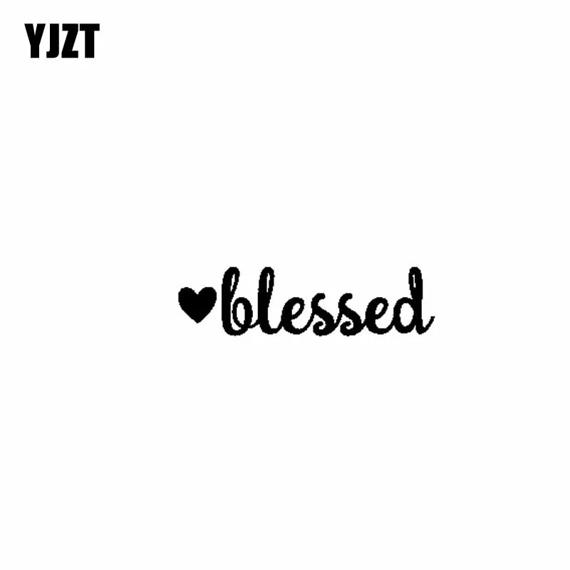 YJZT 12.7CM*3.5CM BLESSED JESUS Vinyl Car Motorcycle Sticker Decals Black/Silver C13-000257
YJZT 12.7CM*3.5CM BLESSED JESUS Vinyl Car Motorcycle Sticker Decals Black/Silver C13-000257