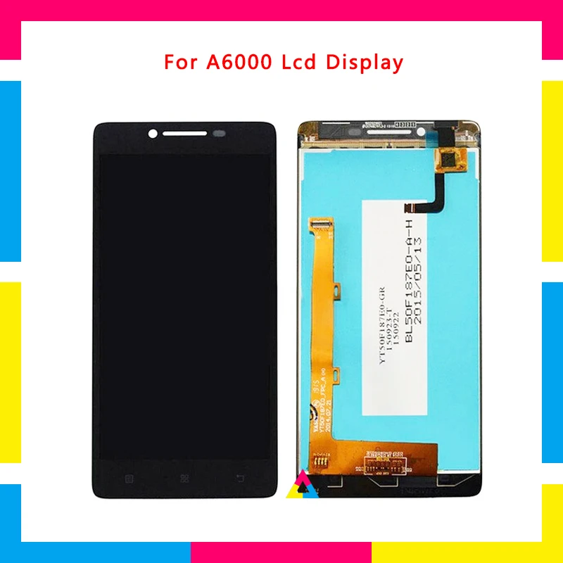 5pcs/lot Replacement LCD Display Screen With Touch Screen Digitizer Assembly For Lenovo A6000
5pcs/lot Replacement LCD Display Screen With Touch Screen Digitizer Assembly For Lenovo A6000