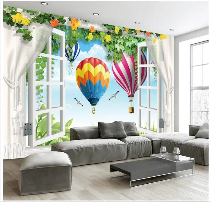 Custom 3d photo wallpaper 3d wall murals wallpaper mural 3 d space vines setting wall window balloon 3d living room wall decor
Custom 3d photo wallpaper 3d wall murals wallpaper mural 3 d space vines setting wall window balloon 3d living room wall decor